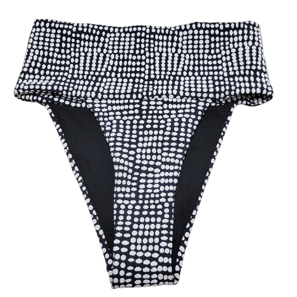 New Aerie High Cut Cheeky Bikini Bottoms Size XS